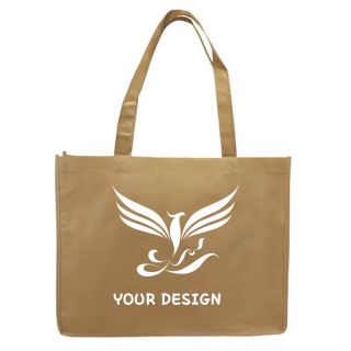 Custom Durable Non-Woven Tote Bag 12"H x 15" W