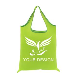 Custom Durable Polyester Shopping Tote Bag 21.46"H x 15.28" W
