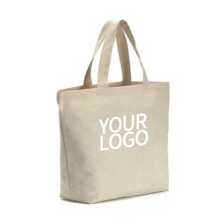 Custom Eco-friendly Canvas 16"W x 16"H Bag Durable Strong Shopping Tote Reusable Grocery Bags