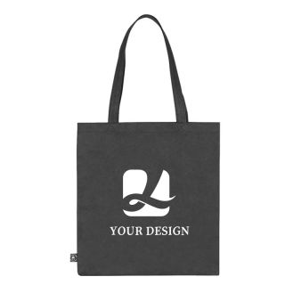 Custom Eco-Friendly Recycled Polyester Tote Bag 14"H x 13.5" W