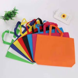 Custom Economical Promotional 15W x 11H Gifts Bags Reusable Eco-friendly Non-Woven Fabric Tote Foldable Carry Shopping Bag