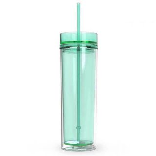 Custom 22oz BPA Free Plastic Cups Transparent Water Cup Clear Juice Tall Tumblers 