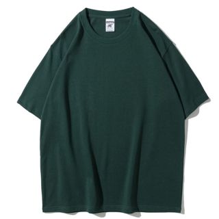 Custom Basic Casual T-Shirt 100% Cotton Unisex Short Sleeve Crewneck Top Round Neck Tee Shirt