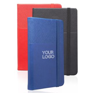 Custom Hardcover Journals with Band Promotional Notebook for Events Offices Schools