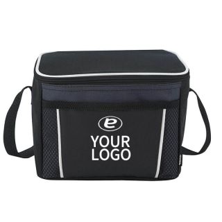 Custom Insulated 8.63W x 6.25H Cooler Lunch Box Grocery Tote Bags for Picnic Travel Party