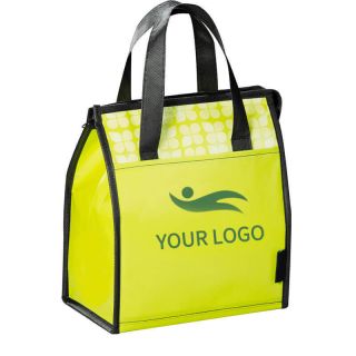 Custom Insulated 9.25W x 10H Lunch Bag Reusable Non-woven Tote Picnic Grocery Bags