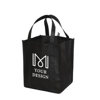 Custom Jumbo Non-Woven Polypropylene Eco-Friendly Tote Bag 15"H x 13" W