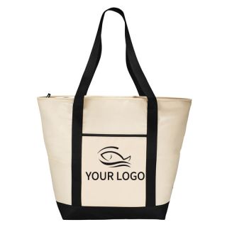 Custom Large Shopping Tote 22W x 18H Foldable Grocery Bags Lightweight Bag for School Travel Picnic