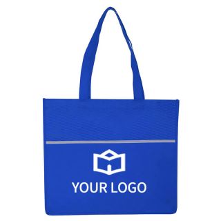 Custom Non-woven Grocery 13W x 15H Bag Retail Tote Shopping Gift Bags 