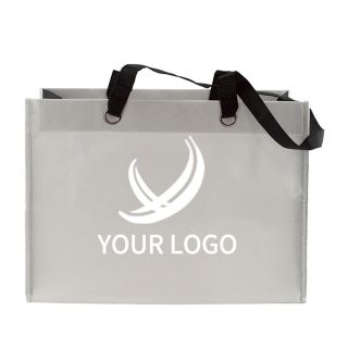 Custom Non-woven Grocery 16W x 12H Tote Large Shopping Gift Bags