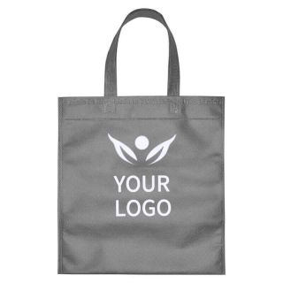 Custom Non-woven 12.5W x 13.5H Shopping Bag Retail Merchandise Tote Grocery Gift Bags 