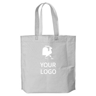 Custom Non-woven 15.5W x 15H Shopping Bag Reusable Retail Tote Grocery Bags