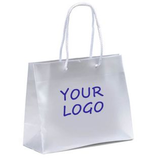 Custom Plastic Gift 10W x 8H Bag Retail Boutique Shopping Merchandise Gift Bags