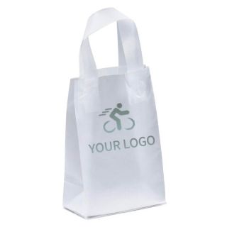 Custom Plastic Retail 5W x 8H Bag Retail Thank You Shopping Merchandise Gift Bags