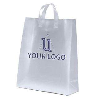 Custom Plastic Shopping Bag Retail Tote Gift Packing Bags
