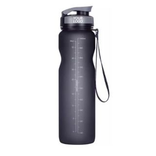 Custom Plastic Water Bottle 1000ml Large Capacity Water Tank for Sports Hiking Outdoor