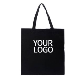 Custom Printed Logo 14"W x 15"H Handbag Eco-friendly Reusable Shopping Non-woven Tote Promotional Bag