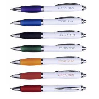 Custom Promotional Gift Wholesale Top Quality Plastic Ballpoint Pen With Logo