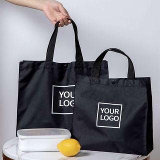Custom Promotional Handbag Oxford Nylon Large Capacity Work Tote Shoulder Bag