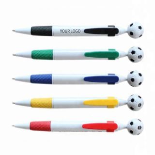 Custom Promotional Soccer Ball Pen with Customizable Logo-Print Football Ballpoint Pen