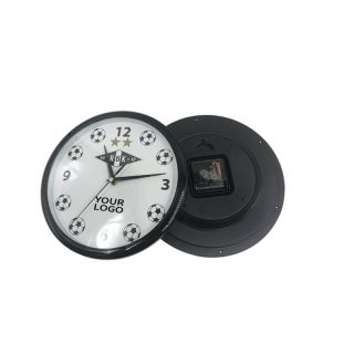 Custom Quartz Wall Clock Round Clock for Home Office & School Decor Clock