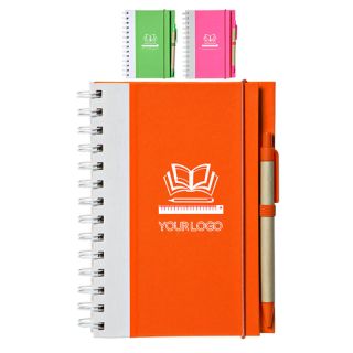 Custom Recyclable Bright Eco-friendly Spiral Notebooks