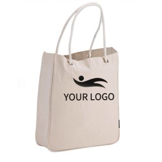 Custom Reusable 13W x 15H Cotton Bag Shopping Tote Picnic Grocery Bags