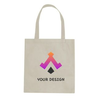 Custom Reusable Non-Woven Promotional Tote Bag 16"H x 15" W