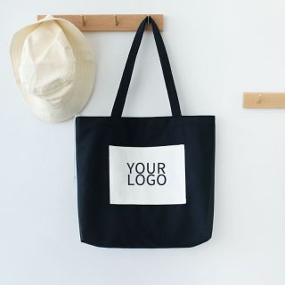 Custom Stylish Shoping 15.75"W x 13.39"H Bag Eco-friendly Cotton Tote Bag Shoulder Bags