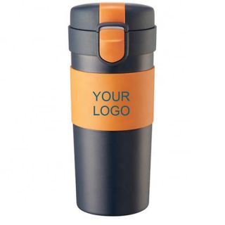 Custom Thermos Bottle Insulated 316 Stainless Steel Water Bottle Modern Vacuum Flask with Carrying Strap