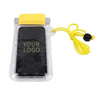 Custom Universal Water Proof PVC Mobile Phone Cases Clear Pouch Waterproof Bag Cell Phone Bag With Lanyard