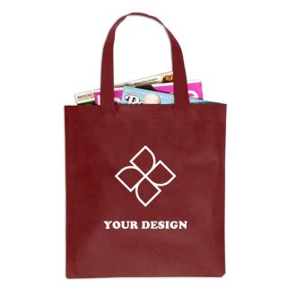 Custom Versatile Non-Woven Value Tote Bag 14" H x 13.25" W