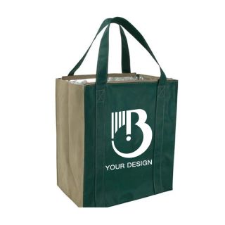 Custom Water-Resistant Grande Insulated Tote Bag 14"H x 12.5" W