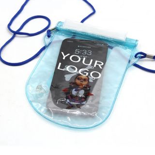 Custom Waterproof Cellphone Pouch Universal Underwater Dry Bags with Lanyard for iPhone Samsung HTC Up to 6.5"