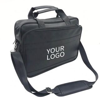 Custom Wholesale Laptop Bag Office Briefcase Business Computer Tote Crossbody Shoulder Bag