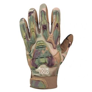 Custom Wholesale Tactical Touch Screen Gloves Military Army Camouflage Color Gloves