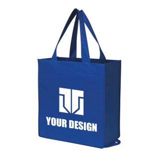 Customizable Eco-Friendly Non-Woven Foldable Shopper Tote Bag 14.5" H x 13.5" W