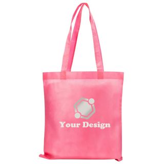 Customizable Eco-Friendly Non-Woven Tote Bag 13.5" W x 14.5" H