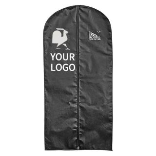 Custom Non-woven Garment Bag Reusable Zippered Bags Suit Cover
