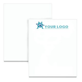 Custom 50 Sheets 2.5" x 3" Adhesive Office Notepads Logo-print Memo Stickers