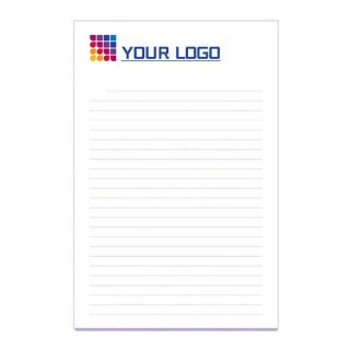Custom Adhesive Notepads 50 Sheets Ruled Lines Draft Paper Sticky Note Pad