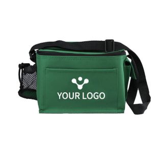Custom Insulated Lunch 8W x 6H Box Reusable Grocery Tote Bag Cooler Picnic Bags