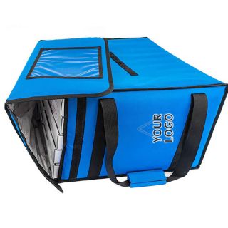 Custom Large Pizza Delivery Warmer 19W x 19 Bag Multi-functional Thermal Insulated Take Out Food Delivery Carry Bag