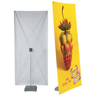 Customized One Side Water base X banner Stand