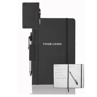 Custom Promotional Notebook Hardcover Journal with Pen Loop for Work Home Travel
