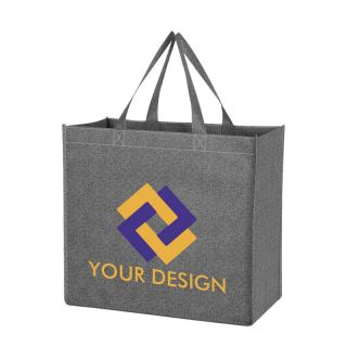 Eco-Friendly Customized Water-Resistant Polypropylene Tote Bag 12.5''H x 13.75''W