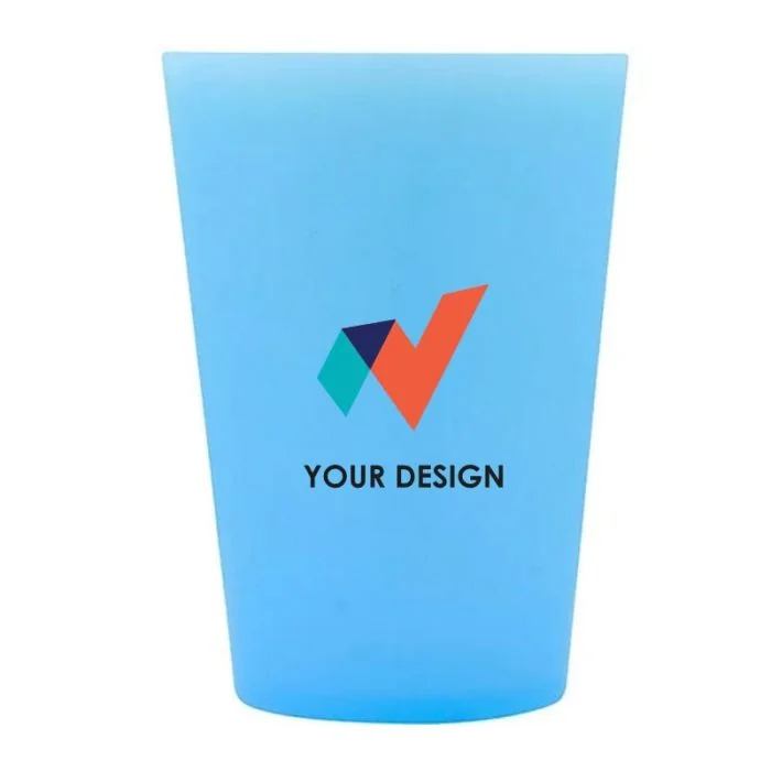 Custom 12.5 Oz. Unbreakable Silicone Stadium Cup for Eco-Friendly Use