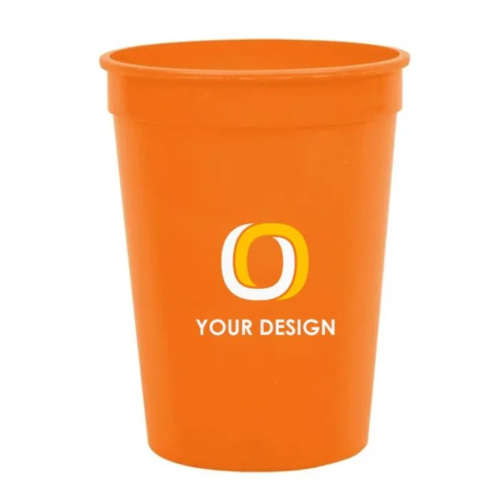 Custom 12 Oz. Full-Color Digital Print Reusable Stadium Cups 