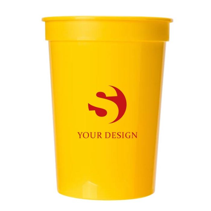 Custom 12 Oz Reusable Plastic Cups for Kids 