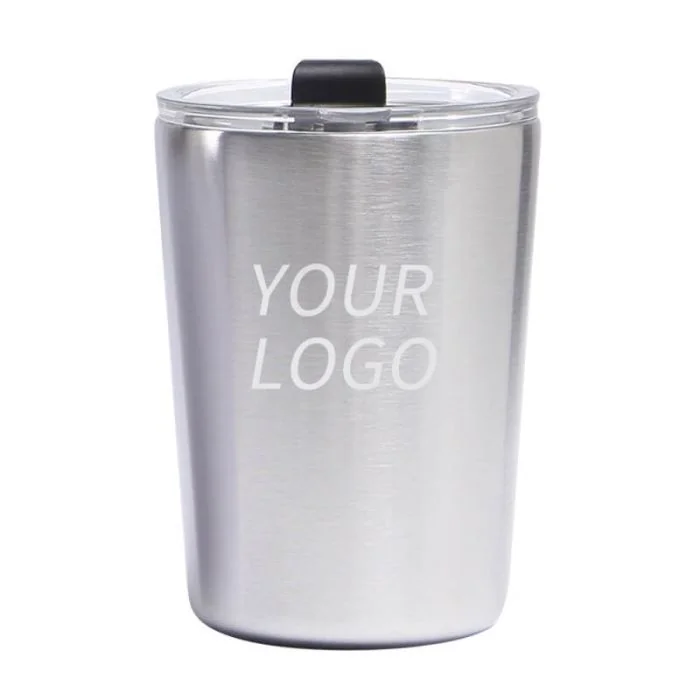 Custom 12oz Mini Insulated Stainless Steel Tumbler Cup Reusable Coffee Mugs Milk Mug Breakfast Container